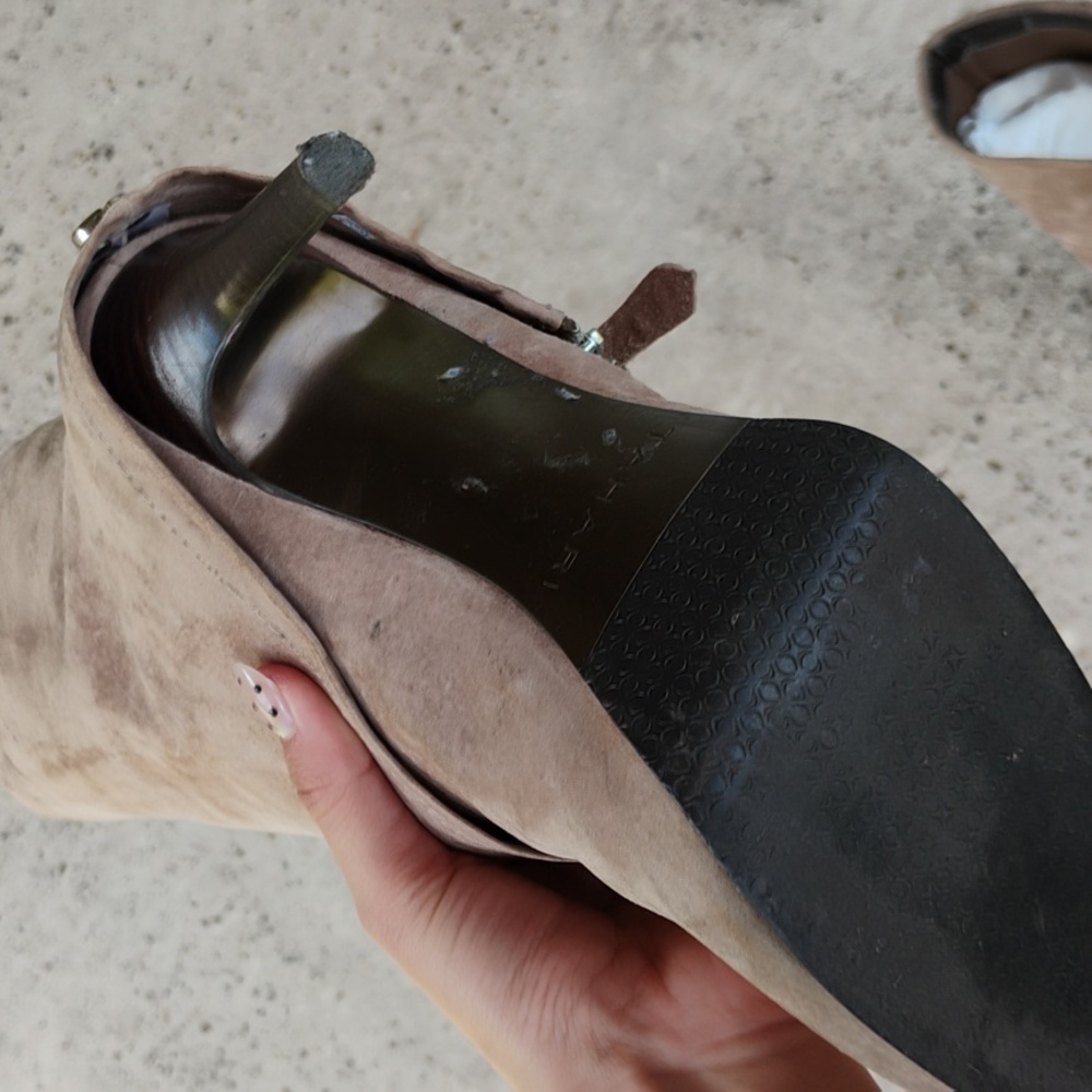 Tahari Foster Suede Boots - Picture 7 of 7